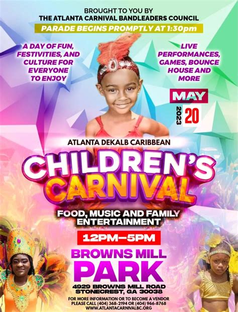 Food, games, a DJ and other activities will also be available. . Atlanta dekalb carnival 2023